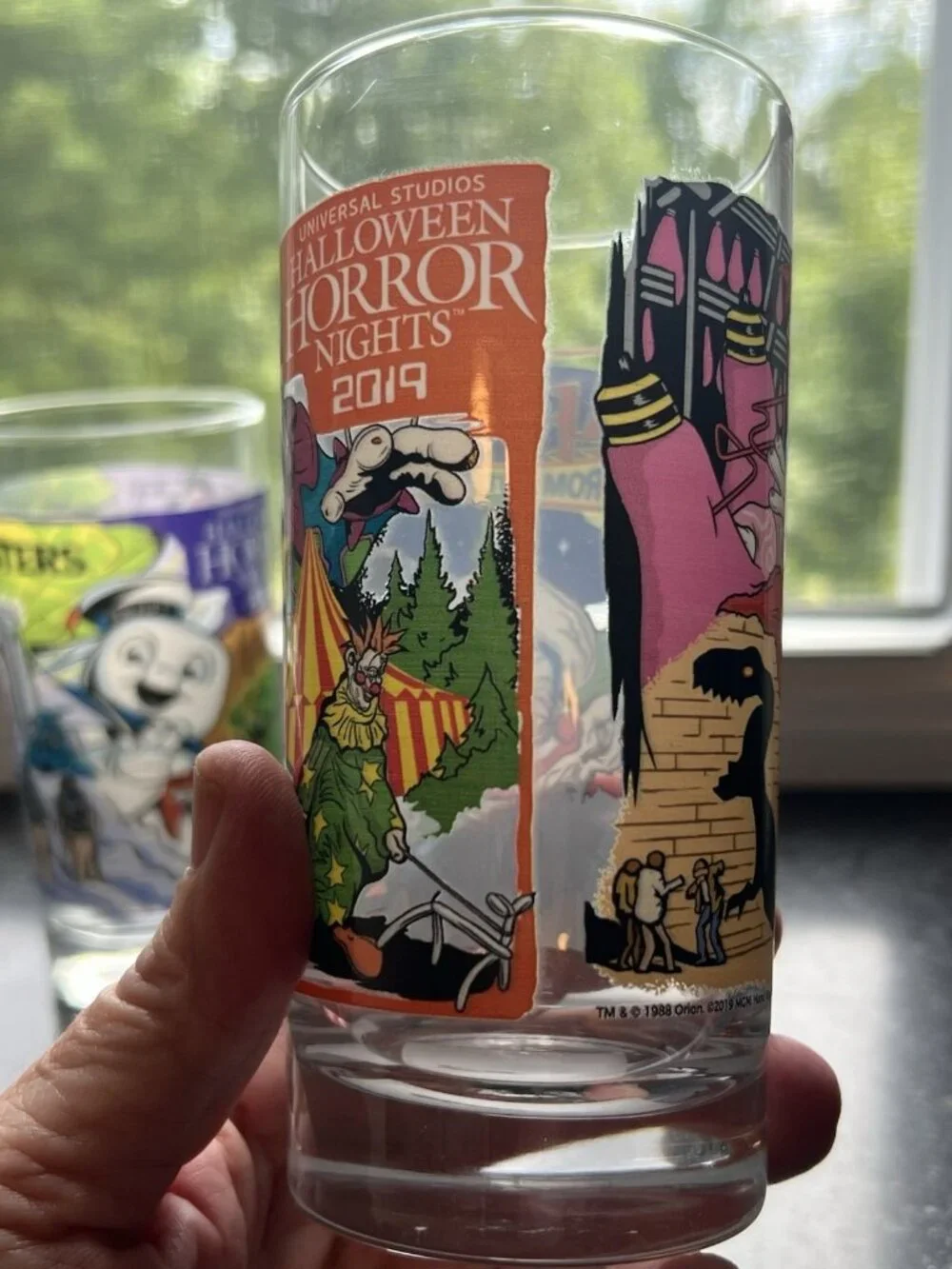 Universal Studios Halloween Horror Nights 2019 Glass SET Collectible Cups MINT